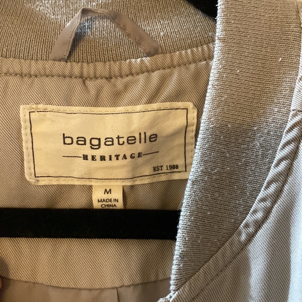 Bagatelle Heritage Bomber Long Coat Jacket - Picture 7 of 7